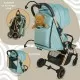 Carucior Sport AppeKids Upp Ultracompact River Green Carucior Sport AppeKids Upp Ultracompact River Green