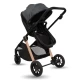 Carucior transformabil 2 in 1 Appekids Elite Navy Grey