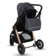 Carucior transformabil 2 in 1 Appekids Elite Navy Grey