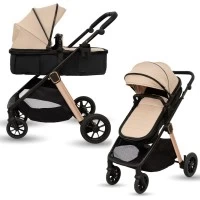 Carucior transformabil 2 in 1 Appekids Elite Sand