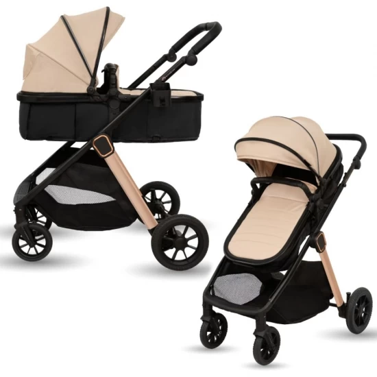 Carucior transformabil 2 in 1 Appekids Elite Sand