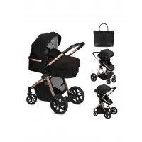 Carucior transformabil 2 in 1 Momi Limuru Black