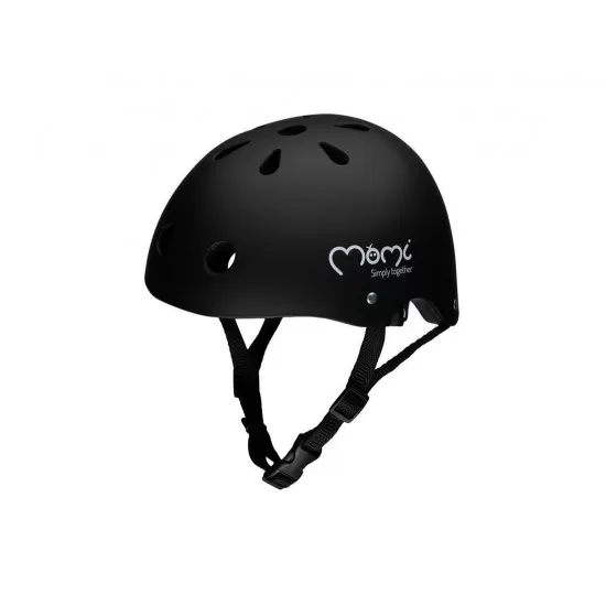 Casca bicicleta copii, Momi - Black Matt Casca bicicleta copii, Momi - Black Matt
