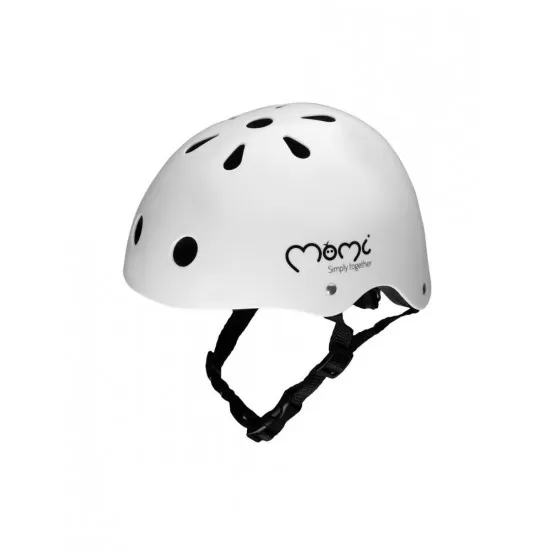 Casca bicicleta copii, Momi - White Matt Casca bicicleta copii, Momi - White Matt