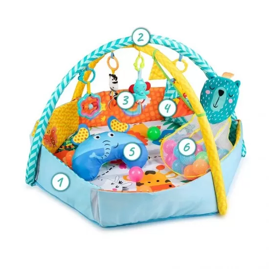 Centru de activitati Multi Qkids Zoo Centru de activitati Multi Qkids Zoo