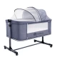 Patut Co-Sleeper 4 in 1 cu 2 niveluri AppeKids Dreamy Grey