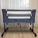 Patut Co-Sleeper 4 in 1 cu 2 niveluri AppeKids Dreamy Grey