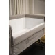 Patut Co-Sleeper 4 in 1 AppeKids cu 2 niveluri Dreamy Sand