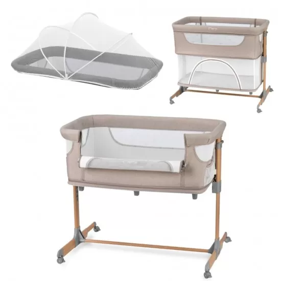 Patut Co-sleeper MoMi Smart Bed 4 in 1 Beige Patut Co-sleeper MoMi Smart Bed 4 in 1 Beige