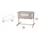 Patut Co-sleeper MoMi Smart Bed 4 in 1 Beige Patut Co-sleeper MoMi Smart Bed 4 in 1 Beige