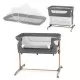 Patut Co-sleeper Momi Smart Bed 4 in 1 Grey Patut Co-sleeper Momi Smart Bed 4 in 1 Grey