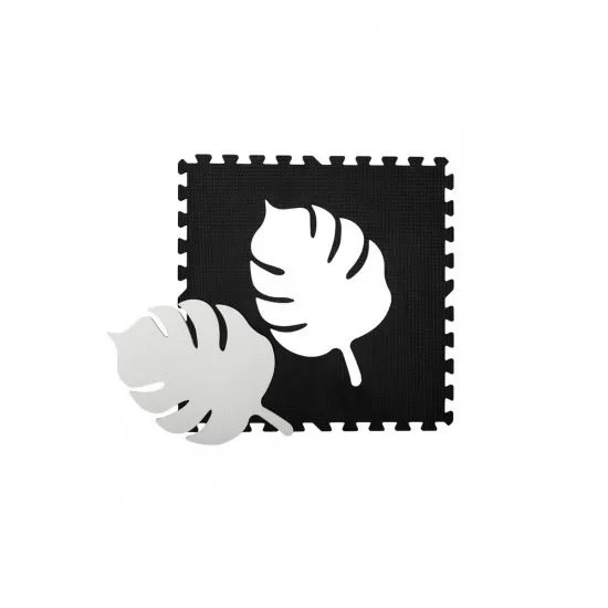 Covoras de joaca puzzle 120x120 cm Momi Feli Black Covoras de joaca puzzle 120x120 cm Momi Feli Black