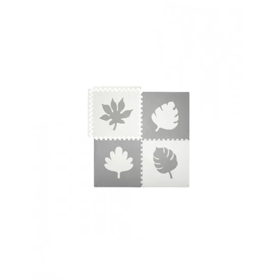 Covoras de joaca puzzle 120x120 cm Momi Feli Grey Covoras de joaca puzzle 120x120 cm Momi Feli Grey