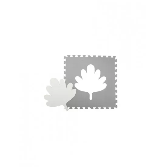 Covoras de joaca puzzle 120x120 cm Momi Feli Grey Covoras de joaca puzzle 120x120 cm Momi Feli Grey
