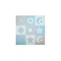Covoras de joaca puzzle 120x120 cm Momi Nebe Blue