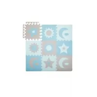 Covoras de joaca puzzle 120x120 cm Momi Nebe Blue