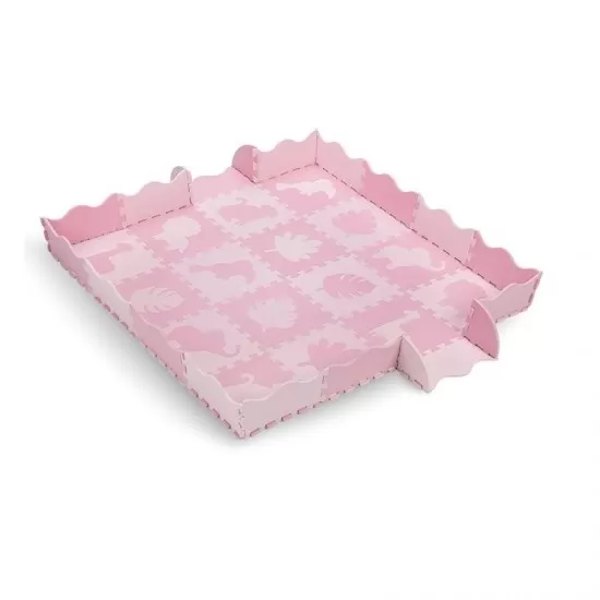 Covoras de joaca Puzzle 150x150 cm Momi Zawi Pink Covoras de joaca Puzzle 150x150 cm Momi Zawi Pink