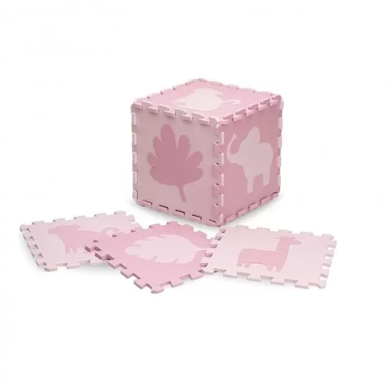 Covoras de joaca Puzzle 150x150 cm Momi Zawi Pink Covoras de joaca Puzzle 150x150 cm Momi Zawi Pink