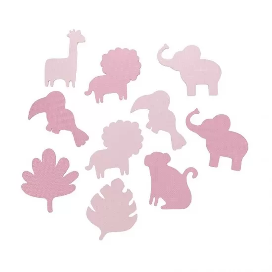 Covoras de joaca Puzzle 150x150 cm Momi Zawi Pink Covoras de joaca Puzzle 150x150 cm Momi Zawi Pink