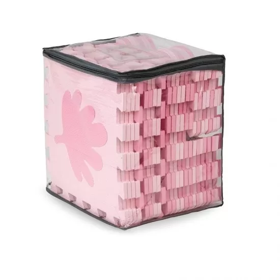 Covoras de joaca Puzzle 150x150 cm Momi Zawi Pink Covoras de joaca Puzzle 150x150 cm Momi Zawi Pink