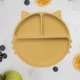 Farfurie compartimentata din silicon cu ventuza AppeKids Kitty Honey Farfurie compartimentata din silicon cu ventuza AppeKids Kitty Honey