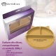 Farfurie compartimentata din silicon cu ventuza AppeKids Kitty Honey Farfurie compartimentata din silicon cu ventuza AppeKids Kitty Honey