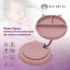 Farfurie compartimentata din silicon cu ventuza AppeKids Kitty Old Rose Farfurie compartimentata din silicon cu ventuza AppeKids Kitty Old Rose