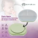 Farfurie compartimentata din silicon cu ventuza si capac AppeKids Raw Green Farfurie compartimentata din silicon cu ventuza si capac AppeKids Raw Green