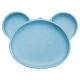 Farfurie din silicon cu ventuza AppeKids Panda Aqua Blue Farfurie din silicon cu ventuza AppeKids Panda Aqua Blue