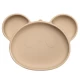 Farfurie din silicon cu ventuza AppeKids Panda Bubble Beige Farfurie din silicon cu ventuza AppeKids Panda Bubble Beige