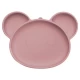 Farfurie din silicon cu ventuza AppeKids Panda Old Rose Farfurie din silicon cu ventuza AppeKids Panda Old Rose