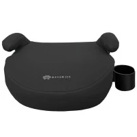 Inaltator auto cu isofix, I-SIZE, 125-150 cm , Appekids Junior - Black