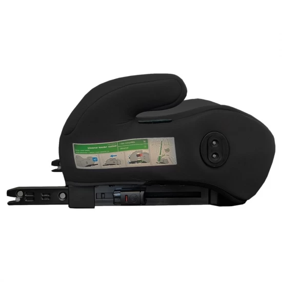 Inaltator auto cu isofix, I-SIZE, 125-150 cm , Appekids Junior - Black