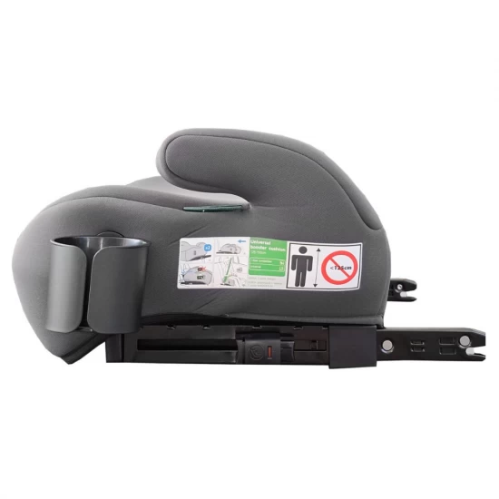 Inaltator auto cu isofix, I-SIZE, 125-150 cm , Appekids Junior - Grey
