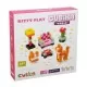 Set de constructii din lemn Cubika World Kitty Flat Set de constructii din lemn Cubika World Kitty Flat