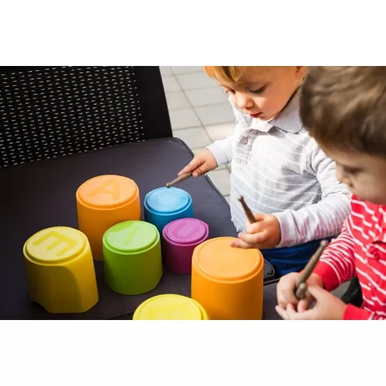 Jucarie de stivuire multifunctionala Ekoala BIOplastic Jucarie de stivuire multifunctionala Ekoala BIOplastic