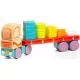 Jucarie din lemn Cubika Camion cu forme geometrice Jucarie din lemn Cubika Camion cu forme geometrice