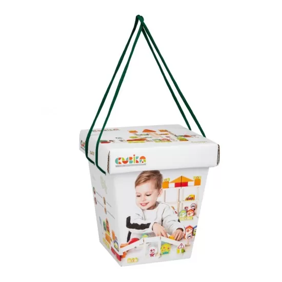 Kit de constructie Cubika pentru baietei Kit de constructie Cubika pentru baietei