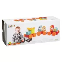 Jucarie din lemn Cubika Trenuletul Fabulos