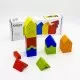 Set de constructii lemn Cubika Turnuri 25 piese Set de constructii lemn Cubika Turnuri 25 piese