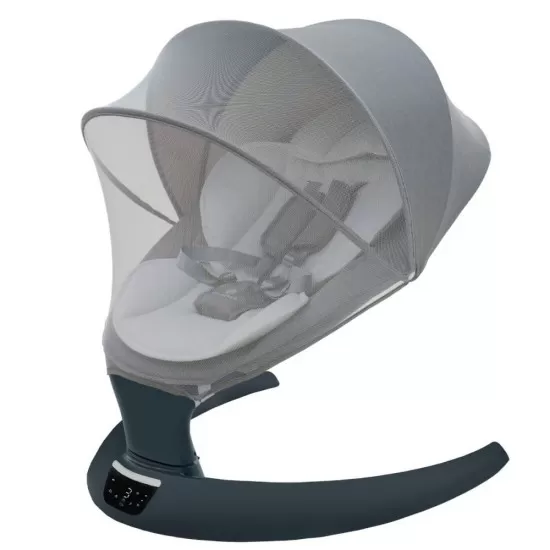 Leagan electric multifunctional pentru bebelusi AppeKids - I-Size - Powder Grey Leagan electric multifunctional pentru bebelusi AppeKids - I-Size - Powder Grey