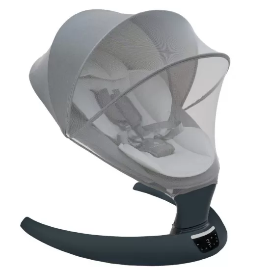 Leagan electric multifunctional pentru bebelusi AppeKids - I-Size - Powder Grey Leagan electric multifunctional pentru bebelusi AppeKids - I-Size - Powder Grey