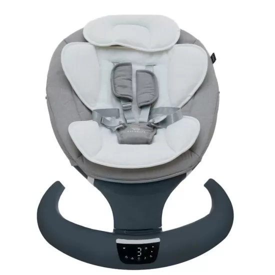Leagan electric multifunctional pentru bebelusi AppeKids - I-Size - Powder Grey Leagan electric multifunctional pentru bebelusi AppeKids - I-Size - Powder Grey