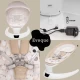Leagan electric pentru bebelusi, cu spatar reglabil si senzor de miscare, AppeKids Evoque - Bubble Beige Leagan electric pentru bebelusi, cu spatar reglabil si senzor de miscare, AppeKids Evoque - Bubble Beige