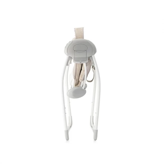 Leagan electric pentru bebelusi cu 5 viteze de balansare si 6 melodii MoMi Liss Beige