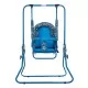 Leagan pentru copii Top Kids cu spatar reglabil Blue Hearts Leagan pentru copii Top Kids cu spatar reglabil Blue Hearts
