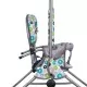 Leagan pentru copii Top Kids cu spatar reglabil Grey Flowers Leagan pentru copii Top Kids cu spatar reglabil Grey Flowers