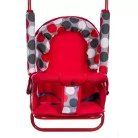 Leagan pentru copii Top Kids cu spatar reglabil Red Dots