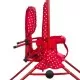 Leagan pentru copii Top Kids cu spatar reglabil Red Mini Leagan pentru copii Top Kids cu spatar reglabil Red Mini