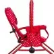 Leagan pentru copii Top Kids cu spatar reglabil Red Mini Leagan pentru copii Top Kids cu spatar reglabil Red Mini